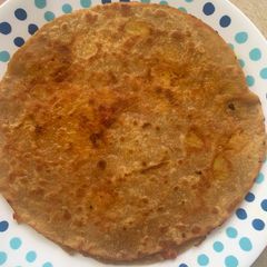 A picture of Alu Gobhi paratha.