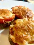 Baked Eggplant with Leftover Ground Meat