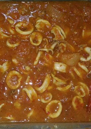 Foto resep Cumi saos padang asam manis