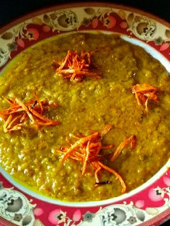 عکسی از دستور حلیم بادمجان بدون گوشت