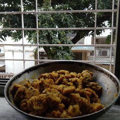 A picture of Leftovers khichadi Muthiya.