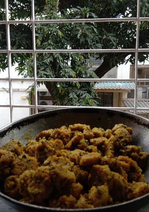 A picture of Leftovers khichadi Muthiya.