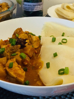 Foto resep Lempeng Arab dengan kare ayam