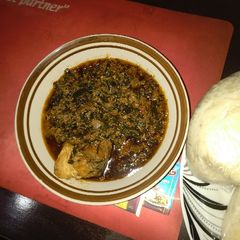 A picture of Egusi soup.