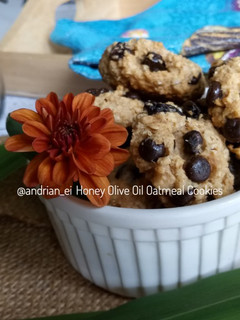 Foto resep Honey Olive Oil Oatmeal Cookies