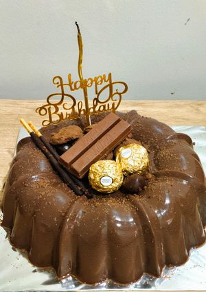 Foto resep Puding Dark Coklat