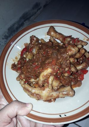 Foto resep Ceker masak super pedas