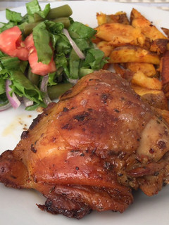 Una foto de Pollo al horno