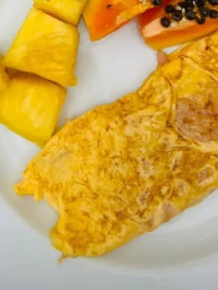 Foto de Omelete de Queijo e Fiambre