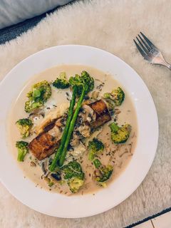 Foto resep Tuna steak creamy sauce ala cafe olivier