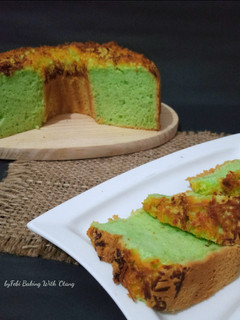 Foto resep Chiffon Pandan Putih Telur