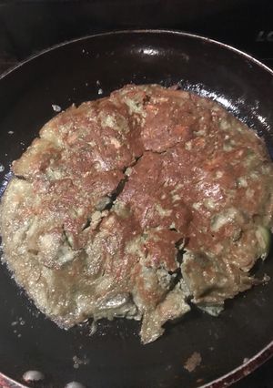 Una foto de Tortilla de acaucil con lo que tenía en la heladera sin tacc