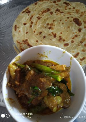 A picture of Kerala style mutton curry.