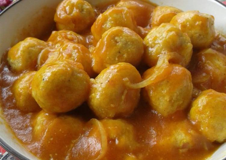 Bola Tahu Asam Manis