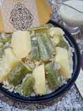 Couscous De Blé Complet Végétarien Au Lait