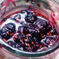 A picture of Mermelada de moras.