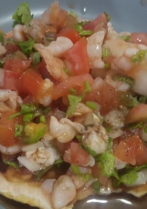 Una foto de Ceviche de camarón estilo Sinaloa