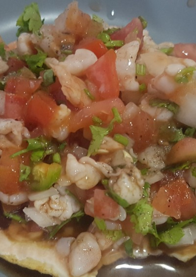 Una foto de Ceviche de camarón estilo Sinaloa