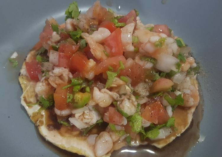 Ceviche de Camarón estilo Sinaloa