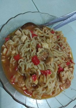 Foto resep Seblak mie instan goreng