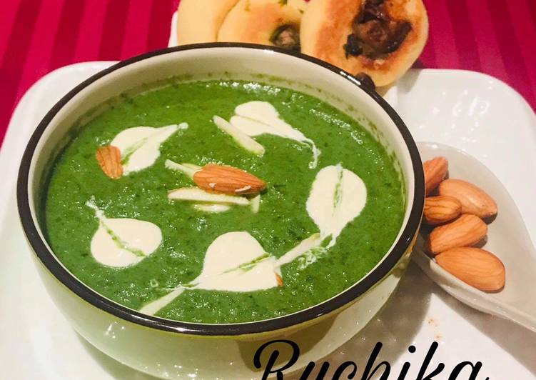 Cream of Spinach Soup