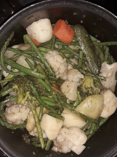 Una foto de Verduras salteadas facilitas