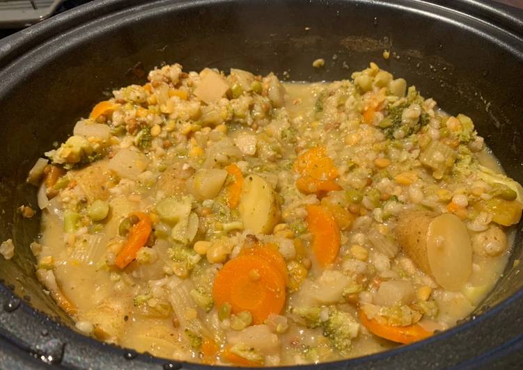Step-by-Step Guide to Prepare Speedy Hearty vegetable stew