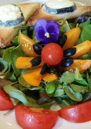Une photo de Assiette de crudités