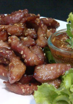 รูปของ หมูแดดเดียว