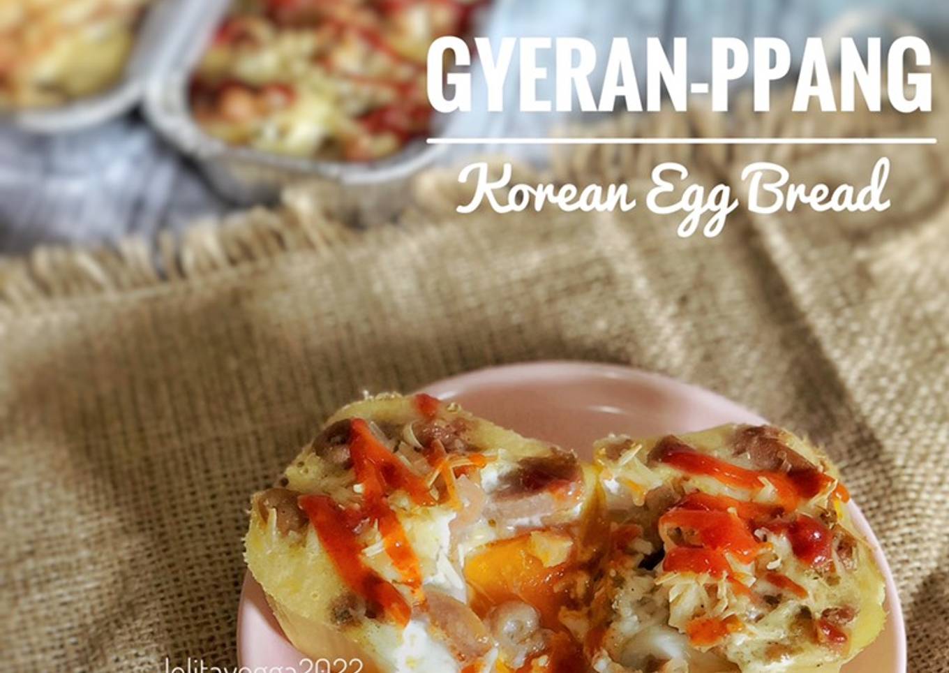Korean Egg Bread / Gyeran-Ppang!