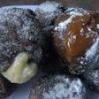 Berlinesas o bolas de fraile de chocolate