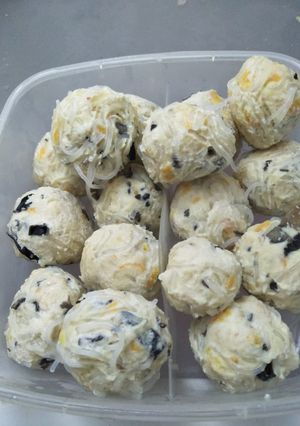 Foto resep Bakso ayam rambut