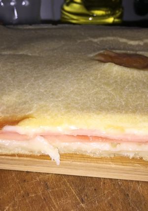 Una foto de Torta de fiambre licuada