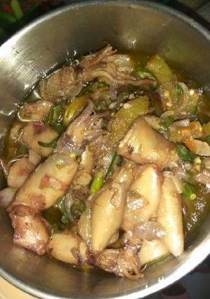Foto resep Cumi asin cabe ijo
