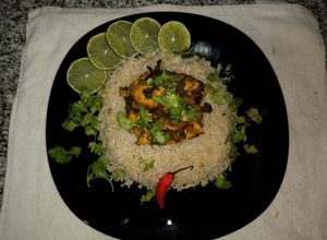 Una foto de Pollo estilo Thai (Tailandia)