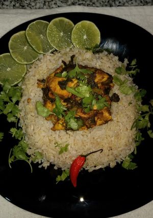 Una foto de Pollo estilo Thai (Tailandia)