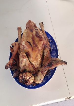 Hình của món Gà hấp nước mắm.
