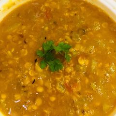 A picture of Chana dal lauki.