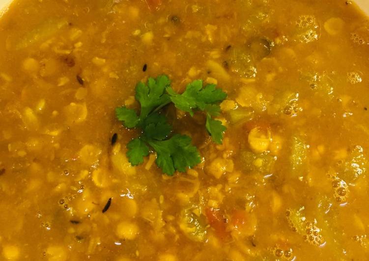 Recipe of Speedy Chana dal lauki