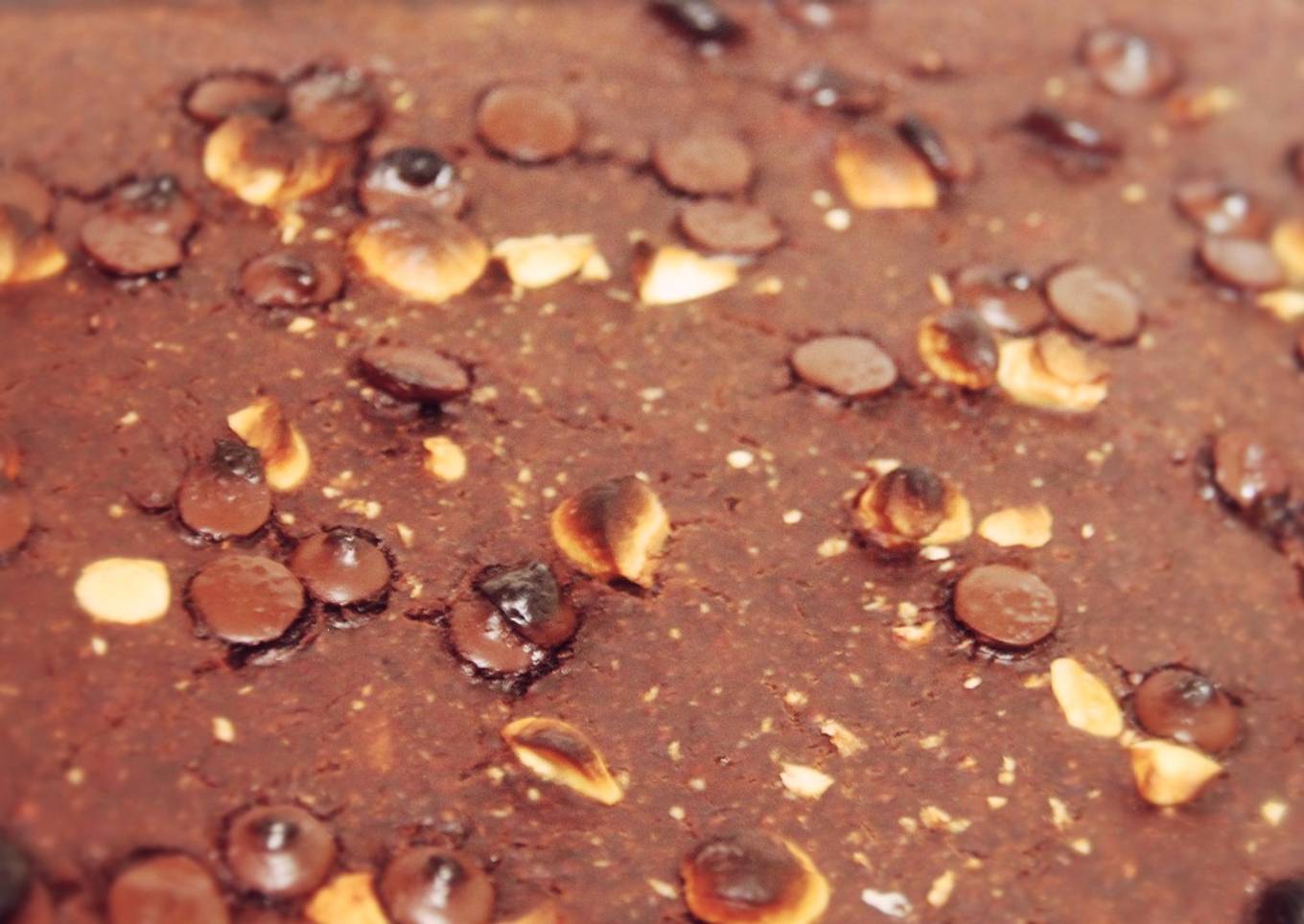 Brownie de calabaza vegano