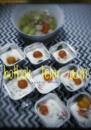 Foto resep Bothok Telur Asin dalam Cup