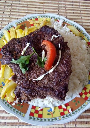 Una foto de Bistec de res