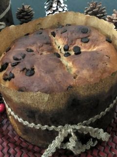 Una foto de Panettone