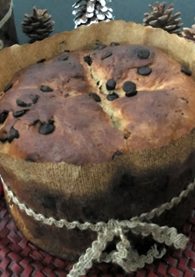 Una foto de Panettone