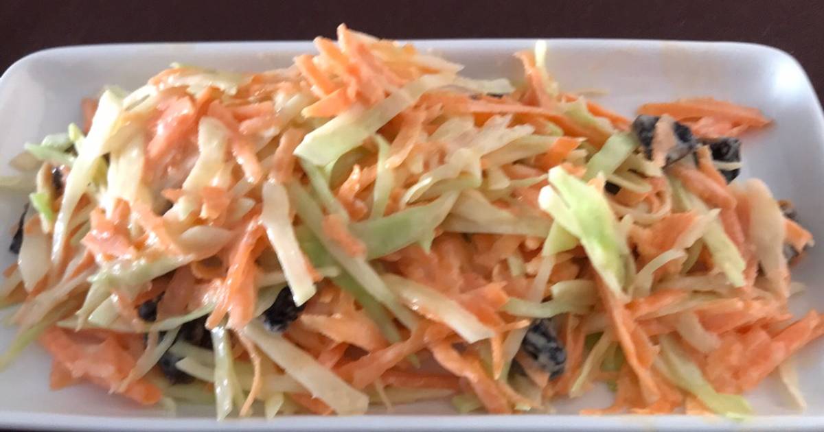 Ensalada De Repollo Con Pasas - 31 Recetas Caseras- Cookpad