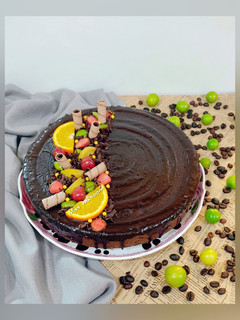 عکسی از دستور کیک براونی