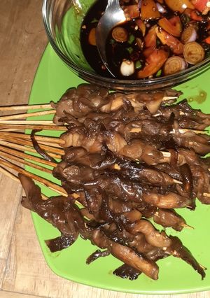 Foto resep Sate jamur
