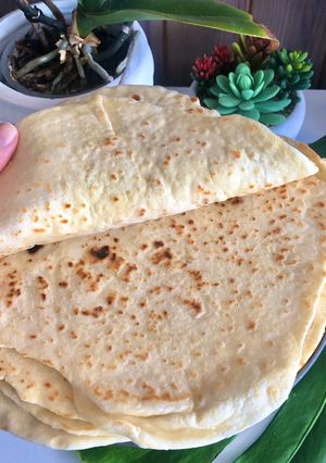 Une photo de Crêpes fajitas maison