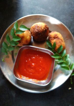 A picture of Bread bonda.