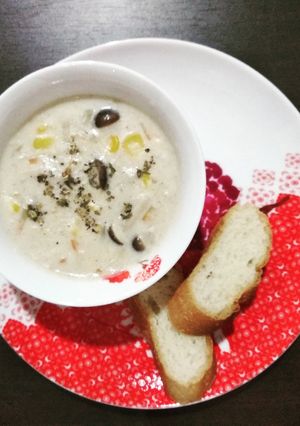 Foto resep Creamy Dairy-Free Corn Soup